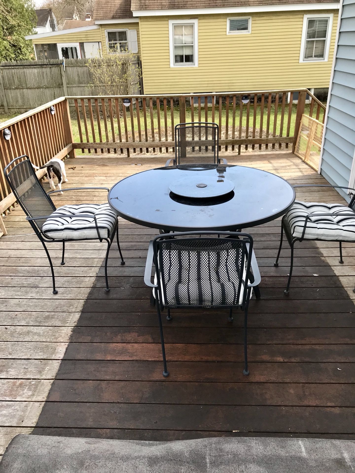 Patio table & chairs