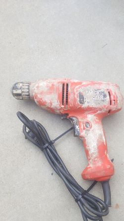 Black and decker drill