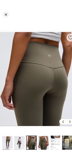 NWT 🍋 Lululemon 🍋  Align 25” size 4 Army  green