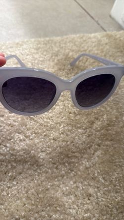 Draper James Milky Blue sunglasses