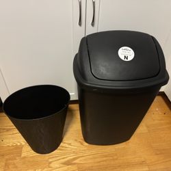 2 trash cans, all for $15