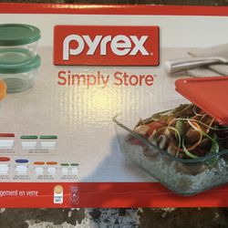 Pyrex 18-Piece Simply Store Food Storage Set