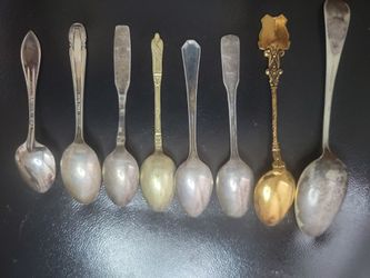 1835 R WALLACE  AI . silver spoon en more 8 pices spoons