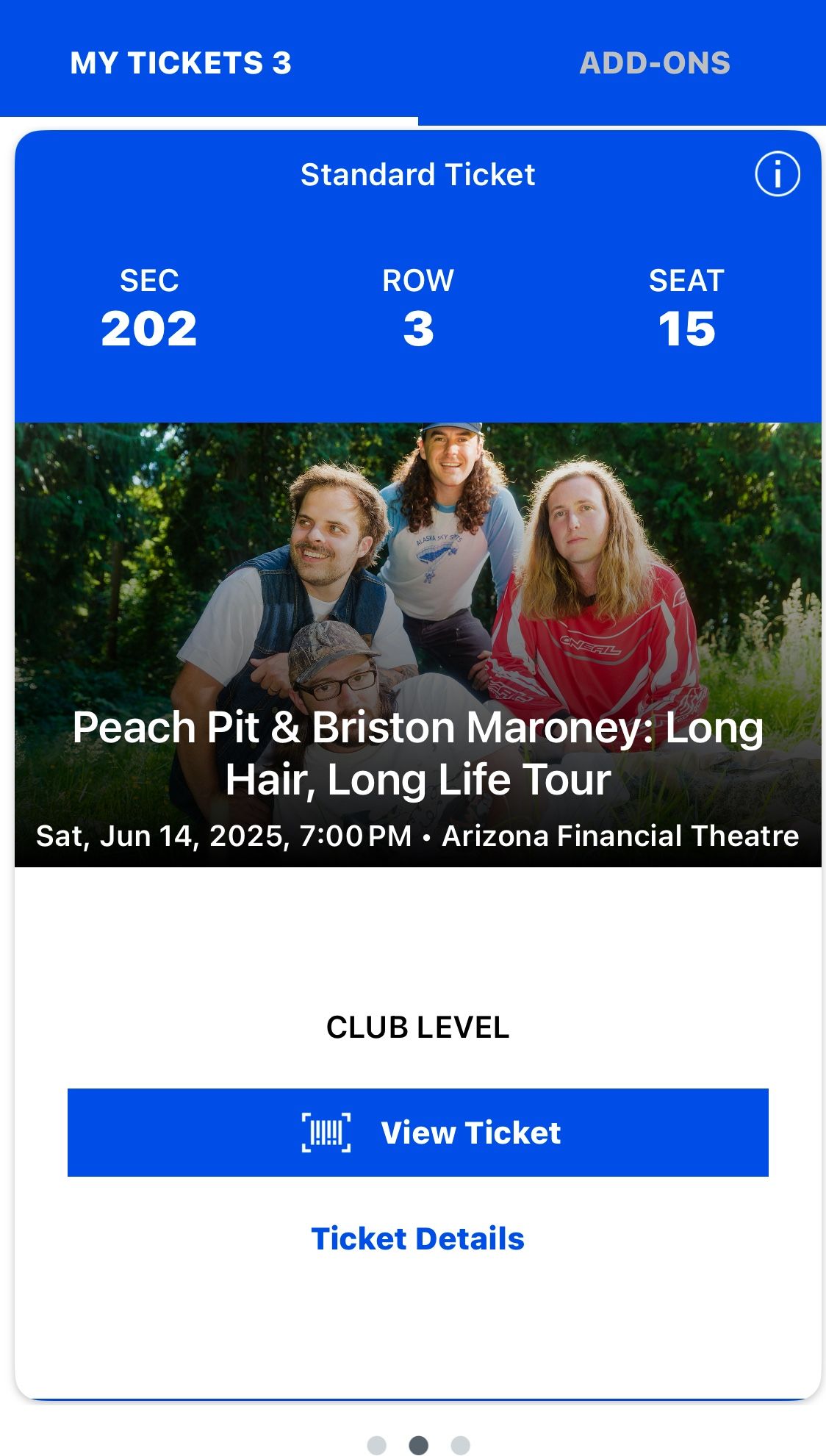Peach Pit Concert Tickets