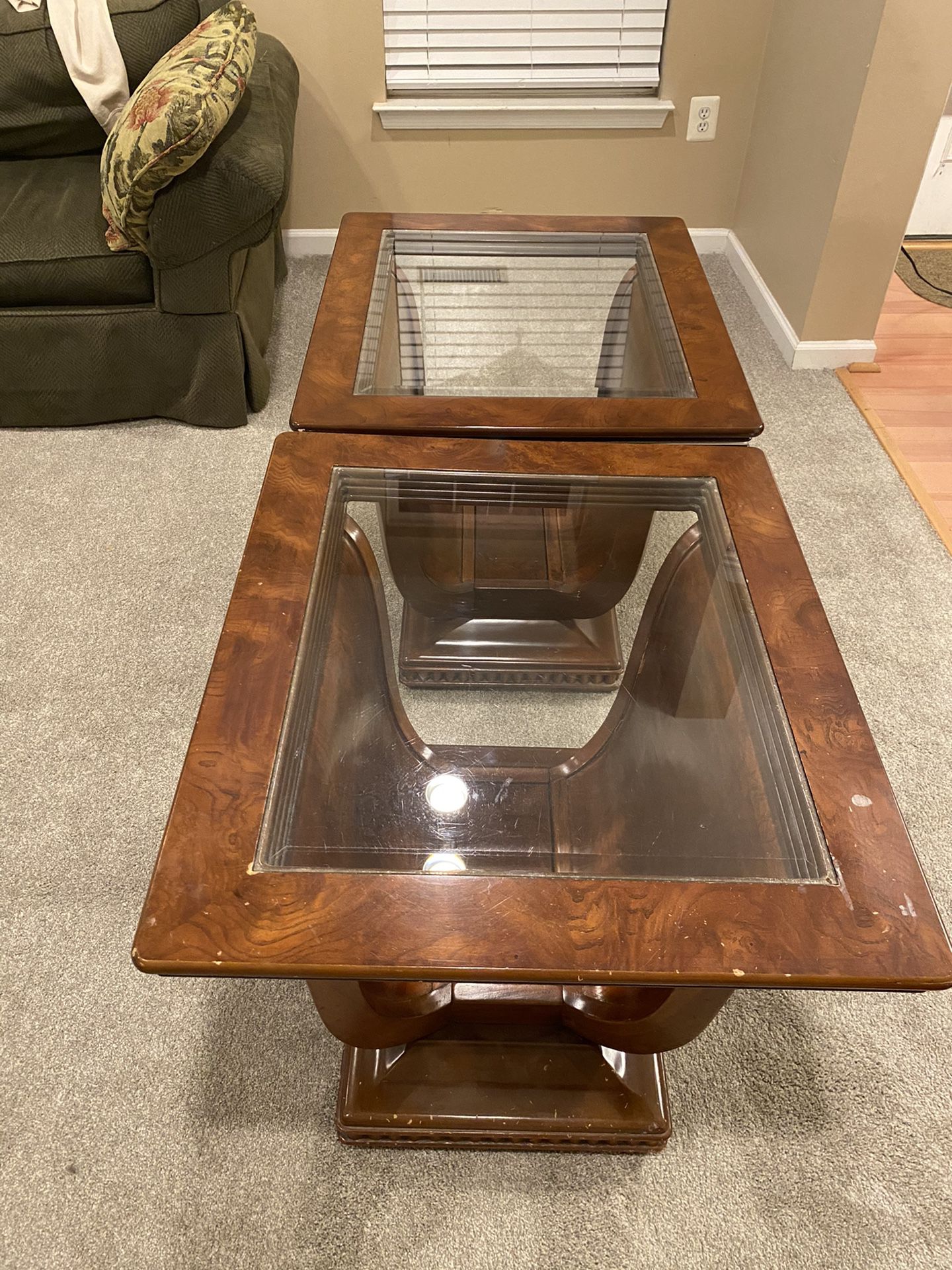 Coffee Table w/ Matching End Tables