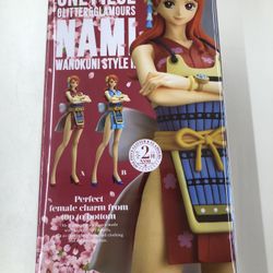 One Piece Nami Figure A Type Glitter Glamours WANOKUNI STYLE II Bandai Japan