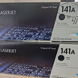 HP LaserJet Toner - 141A Black 2 New In Box