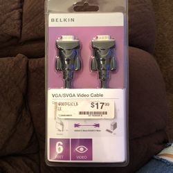 New Belmont VGA/SVGA Video Cable
