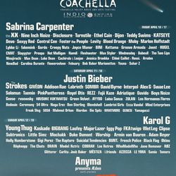 Weekend 2 Coachella Wristbands (8) for $700 each