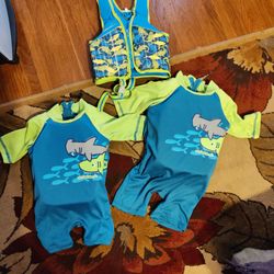 Kids learn to swim about 2T4T & 5. Very good condition $5 each