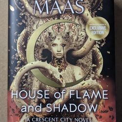 SIGNED Exclusive - House Of Flame And Shadow - Sarah J Maas