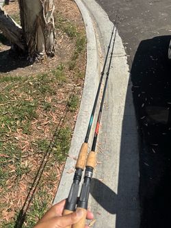 2 6FT Fishing Casting Rods $30 FIRM