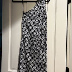 Banana Republic Off One Shoulder Dress, Size XS