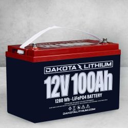 Rv/ BOAT LITHIUM BATTERY NEW BROKEN HANDEL