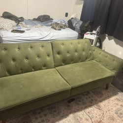 A nice couch that fold into futon ( Price NegotiationAble 