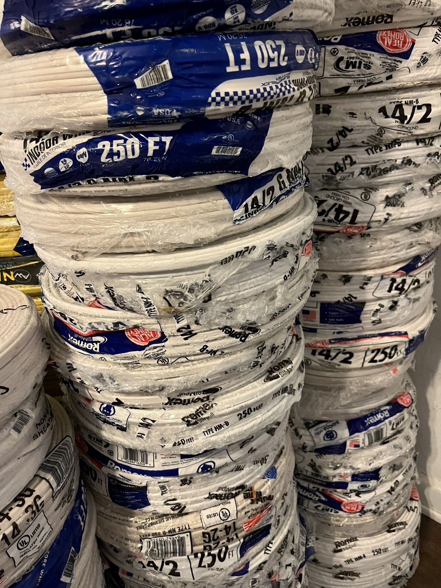 14/2 14/3 12/2 12/3 Romex Wire Different Price
