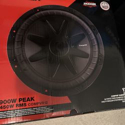 12” Kicker Subwoofer 