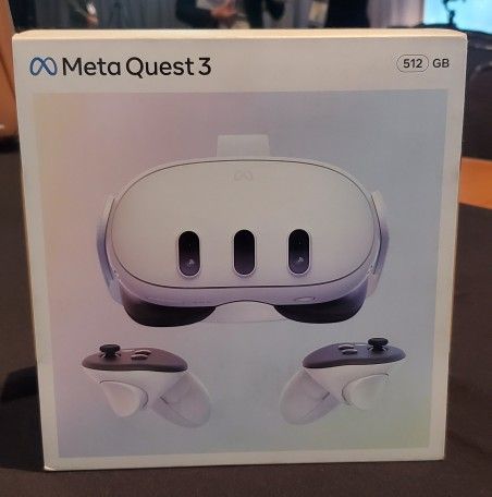 New And Never Used Meta Quest 3, 512GB
