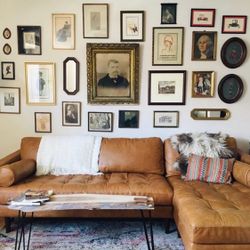 Leather Couch 