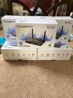 SuperBox S6 Pro, S6 Max, and S6 Ultra – Original Sealed Packaging, Ready to Ship