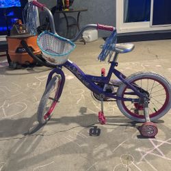 Disney Princess Bike For Girl With Training Wheels