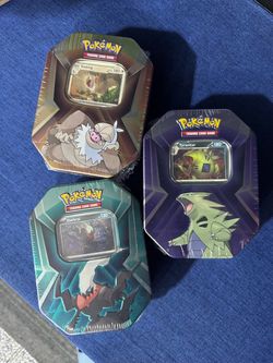 New Pokemon Tins