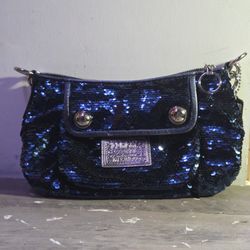 Coach Poppy Groovy Sequin Hand Bag