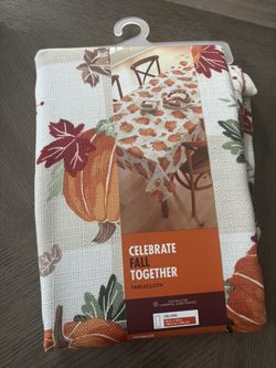 Fall Table cloth/cover