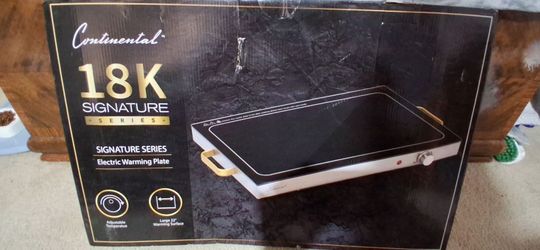 Continental 18K Signature Series Electric Warming Plate