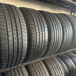 SET OF TIRE 255 50 20 MICHELIN 85% LIFE 