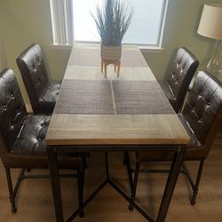 Beautiful Dining Table With Chairs 