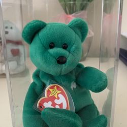 Brand new Erin Beanie baby bear 1997 inbox with tag