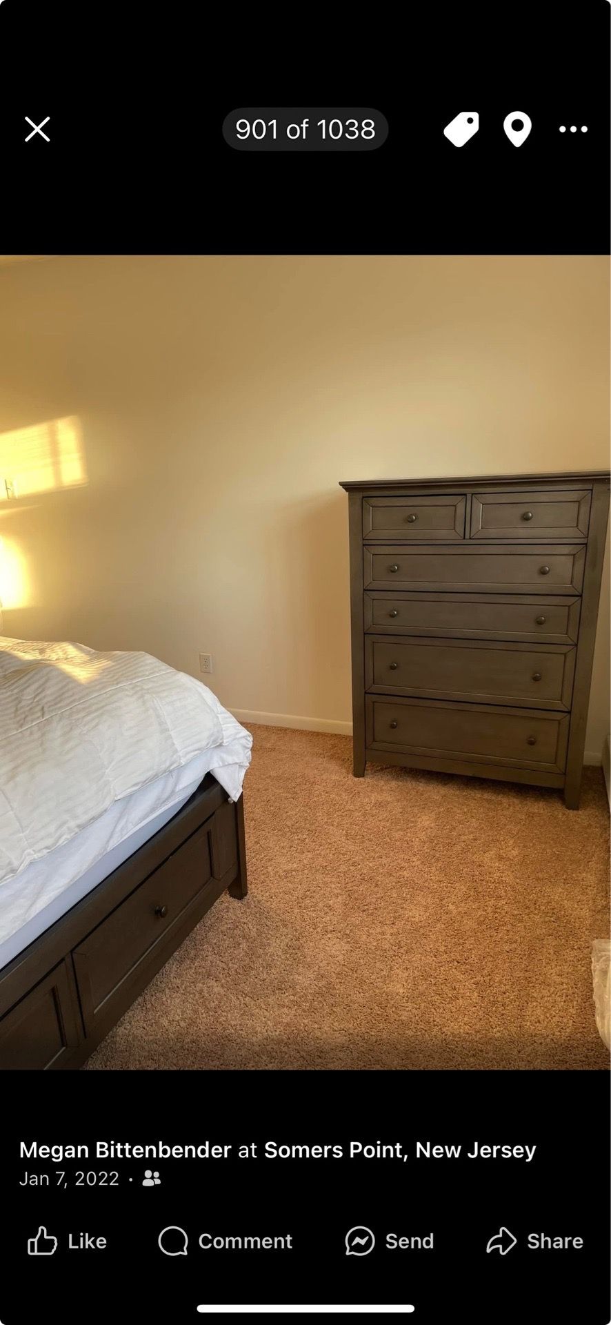 King sized bedroom set