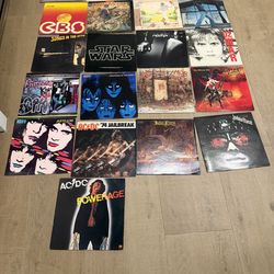 Lot of 21 variety vinal records