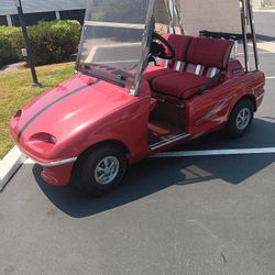 Golf Cart Runs. Golf 