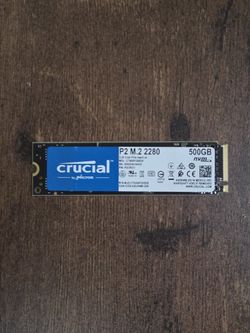 Crucial 500GB SSD NVME