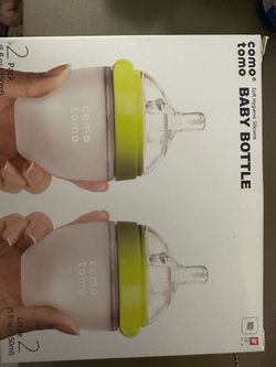 Comotomo pack of 2 green 4 oz
