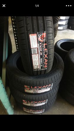 185/55/15 Brand New Lexani Tires