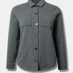 Torrid Fleece Shacket 