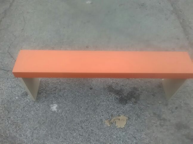 "Nice bench for home, store front, etc...