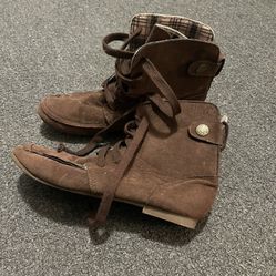 Women’s Faux Suede Ankle Boots Sz 7.5