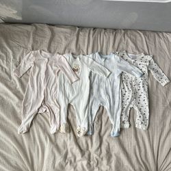 4pcs 3-6months baby girl clothes bundles