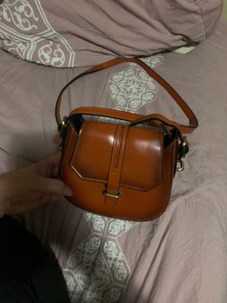 Small leather bag new never used