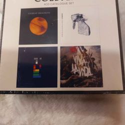 ColdPlay 4 CD Catalogue-NEW IN BOX" 