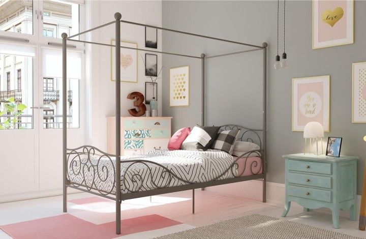 Full Size Canopy Bed Frame