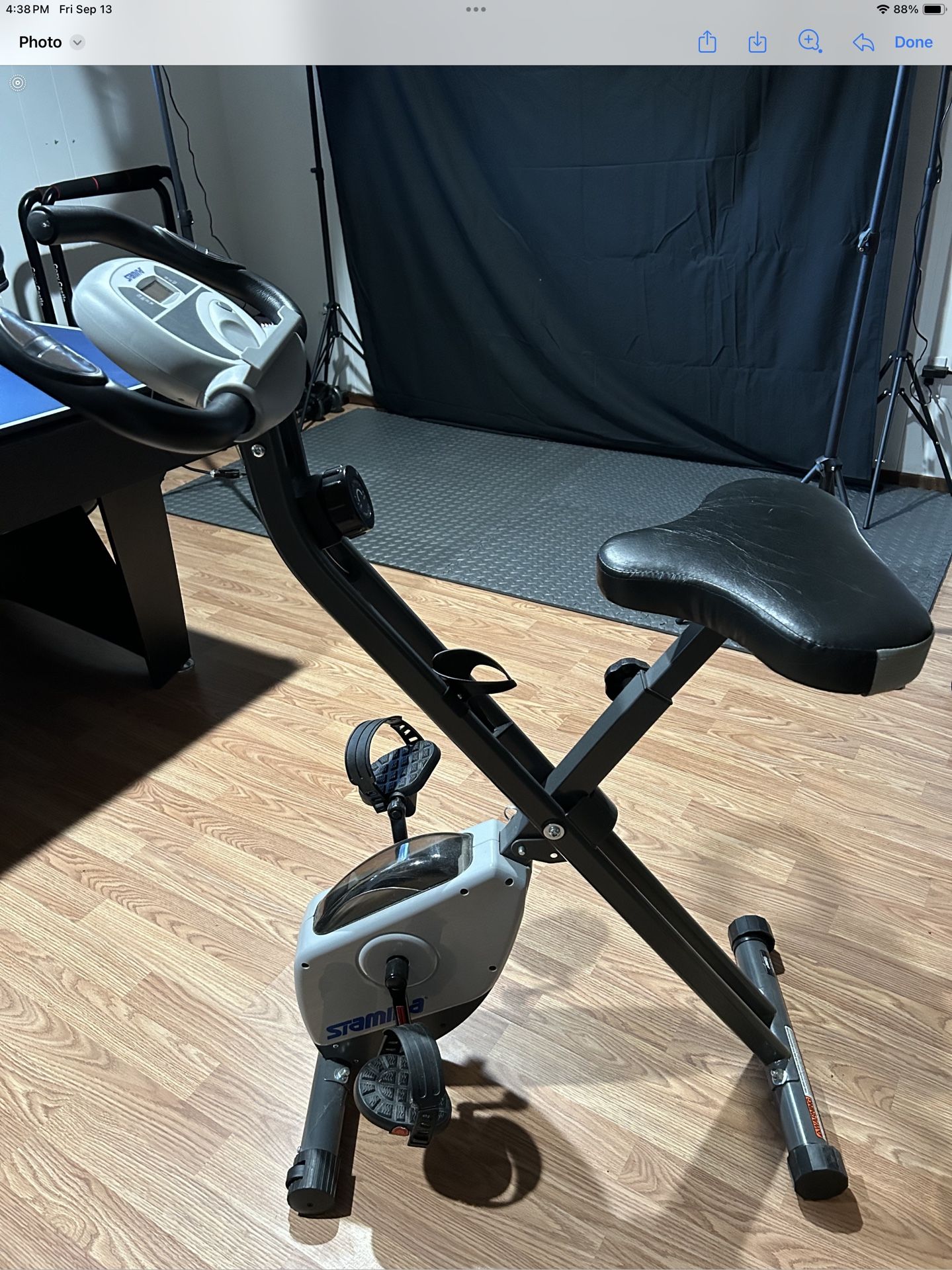 Digital exercise, bicycle