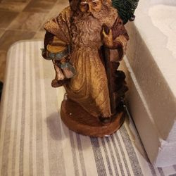 Brand New Vintage Porcelain Antique Santa Figurine