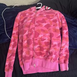 Pink Bape Hoodie