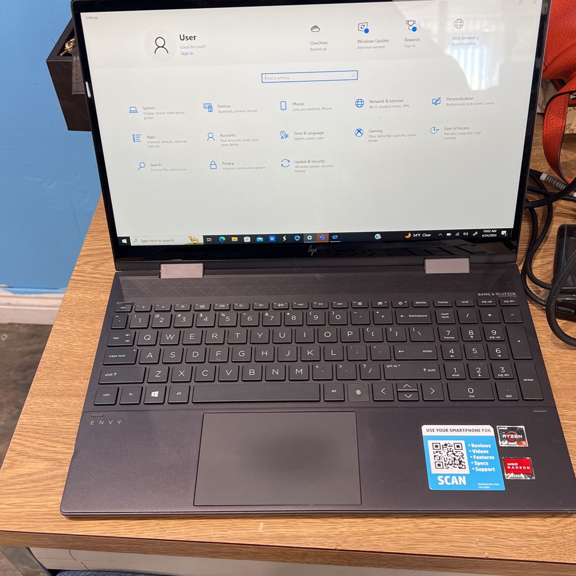 HP ENVY X360 LAPTOP CONVERTIBLE