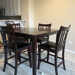 Dining Table & Four Chairs